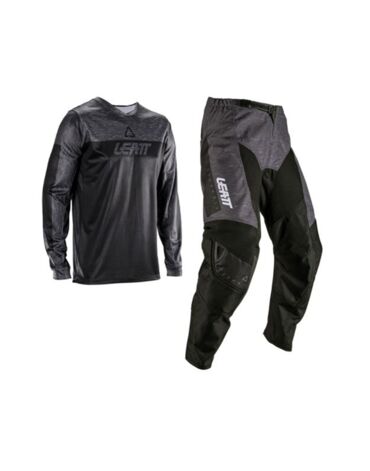 Leatt Детский комплект джерси + штаны Ride Kit 3.5 Jr  V26 Stealth Black Grey