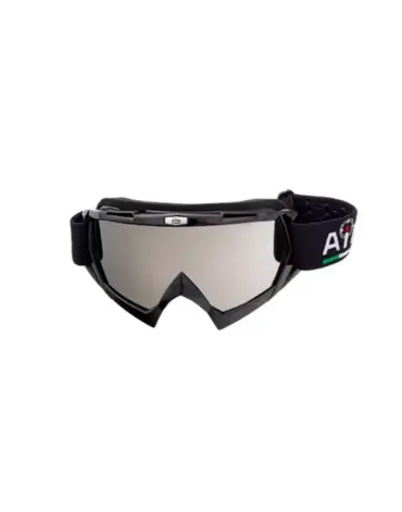 AiM Очки кроссовые 634 100 Black Glossy