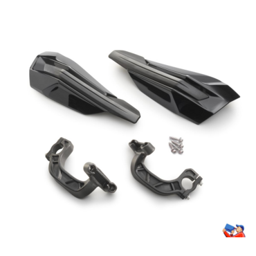 KTM Factory Racing handguard kit Black защита рук ( черный ) Sx EXC 08 23 ( A42002979000C1 ) - миниатюра 1