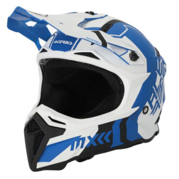 Acerbis Шлем Profile 5 22 06 White Blue - миниатюра 5