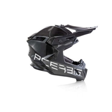 Acerbis Шлем Steel Carbon Glossy Silver - миниатюра 5