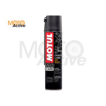 MC CARE MOTUL Смазка цепи C3 Chain Lube Road 400ml - миниатюра 1