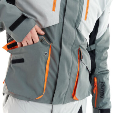 Dragonfly Куртка Эндуро Freeride Grey Orange - миниатюра 10