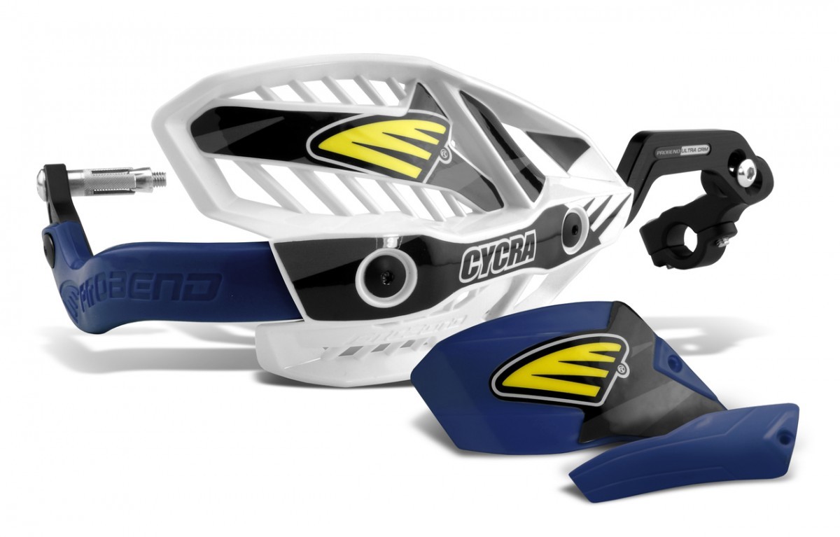 CYCRA CRM ULTRA 1 1 8 CLAMPS WHITE//HUSKY BLUE защита рук анодированный алюминий ( 1CYC 7408 89X )(123781)
