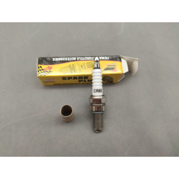 свеча зажигания 4Т CR8E  ZS177MM ZS174MN NB300 RL300 Скутеры - миниатюра 3