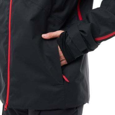 Dragonfly Куртка горнолыжная утепленная Gravity Man Black - Red 2025 - миниатюра 16