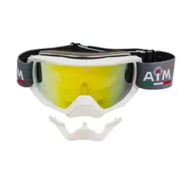 AIM PRO Очки снегоходные двойная линза 186 103 Белый - миниатюра 1