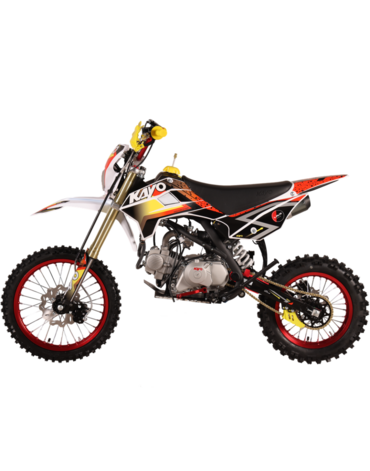 Питбайк KAYO EVOLUTION YX140EM 17 14 KRZ 26 (механ. сцепл., эл. стартер)