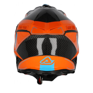 Acerbis Шлем STEEL CARBON 22 06 Orange Black - миниатюра 4