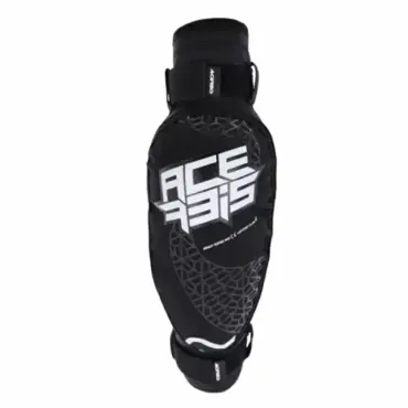 Acerbis Налокотники детские SOFT KID ELBOW Black White - миниатюра 3