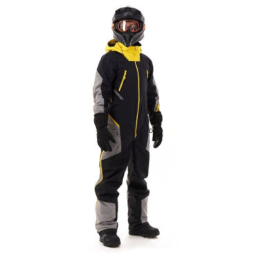 Dragonfly Комбинезон снегоходный Extreme 2.0 Man Black Yellow Gray 2023 - миниатюра 5