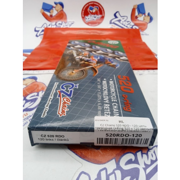 CZ Chains 520 RDO - 120 цепь приводная O Ring 520 x 120 звеньев ( SX SXF EXC EXCF 125 500 / 690 / 701 ) - миниатюра 3