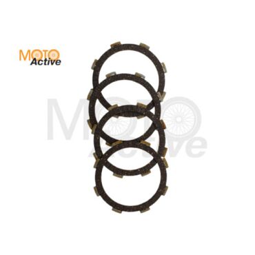 Диск сцепления 154FMI 125см3 (компл=4шт) (WW0343) - миниатюра 2