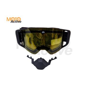Очки снегоходные с магнитной линзой и подогревом AiM (PRO) 31 105 Accu Heated Black Matt - миниатюра 1