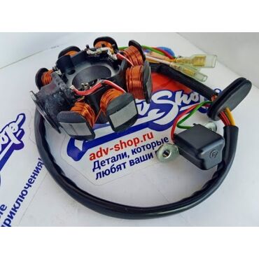 KTM статор генератора 125/ 250/ 300 EXC / XC W / FREERIDE 09 16 ( 55139004100 / 55139004000 ) - миниатюра 1