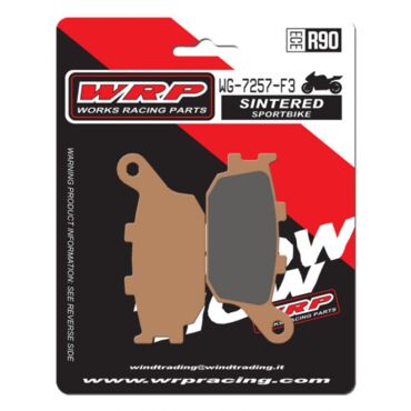 Тормозные колодки WRP WG 7257 F3 (LMP257 SR / FDB754 / FA174) - миниатюра 1