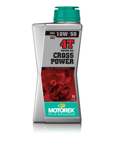 Масло моторное Motorex Cross Power 4T 10W 50 - 1л.