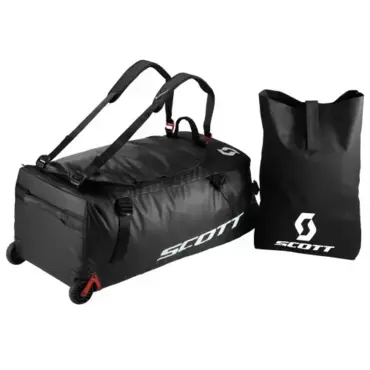 Scott Сумка Wheel Duffle 110 black red clay - миниатюра 1