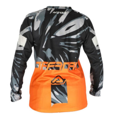 Acerbis Джерси детское MX J Kid Four Orange Grey - миниатюра 2