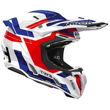 Airoh Шлем Twist 3 Dynasty Blue Red Gloss - миниатюра 3