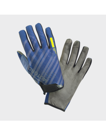 Мотоперчатки Husqvarna Authentic Gloves, blue grey (XXL, Взрослая  Кросс эндуро)