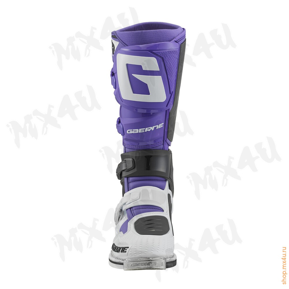 Мотоботы SG12 Purple Black White Limited Edition - фото 7