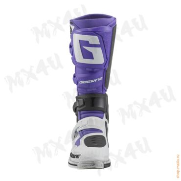Мотоботы SG12 Purple Black White Limited Edition - миниатюра 7