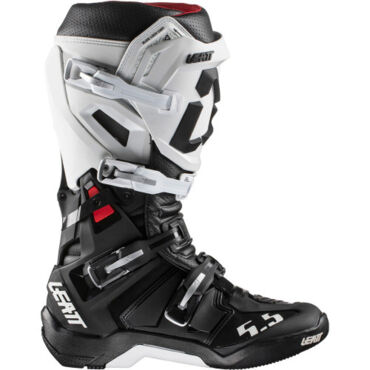 Мотоботы Leatt Moto 5.5 FlexLock White Black  - миниатюра 6