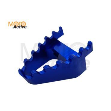 Опорная площадка педали тормоза KAYO питбайк CNC синяя - миниатюра 2
