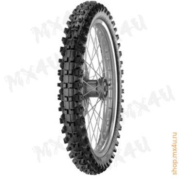 6 Days Extreme Super Soft передняя покрышка 90 100 21 три желтые полосы 3x lime tread stripes - миниатюра 2