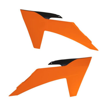 Боковины радиатора оранжевые KTM SX SX F 23- / EXC EXC F 24- - миниатюра 1