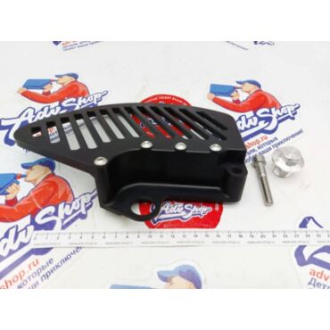 EMX TECH Защита тормозного диска переднего BLACK ALU KTM EXC TPI TBI 17 24 / HQV 17 24 / GAS 20 24 // 74 19 029 BLK // ZALP000004 - миниатюра 4