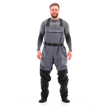 Dragonfly Вейдерсы мембранные QUAD PRO GRAY BLACK 2021 - миниатюра 7