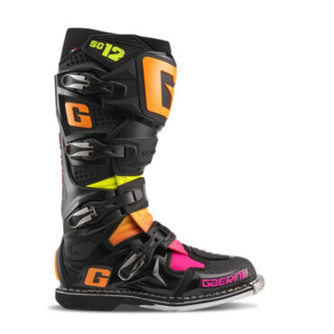 Мотоботы GAERNE SG 12,  Black Orange Pink (Limited Edition) - миниатюра 6