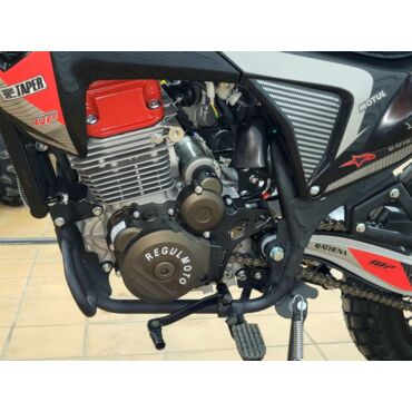 Мотоцикл REGULMOTO TE 4 valve oil черный красный - миниатюра 13