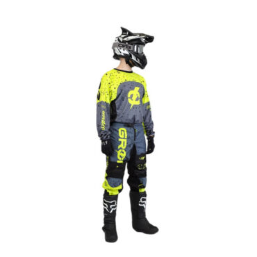 Grom Штаны кроссовые Fragment Neon Grey - миниатюра 5
