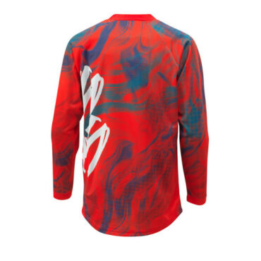 Мотоджерси подростковая GASGAS KIDS OFFROAD EDRIVE JERSEY, red black (YL, Детская Кросс эндуро) - миниатюра 2
