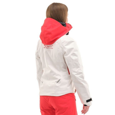 Dragonfly Куртка утепленная Gravity Premium WOMAN Gray Red Fluo - миниатюра 8