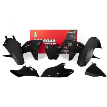 Комплект пластика черный GasGas MC MC F 21 23 - миниатюра 1