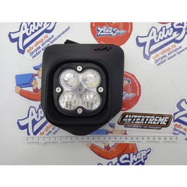 AVT extreme 2.0 LED фара Husqvarna TBI TE / FE 2024 - > ( пластик / рамка черная ) - миниатюра 4