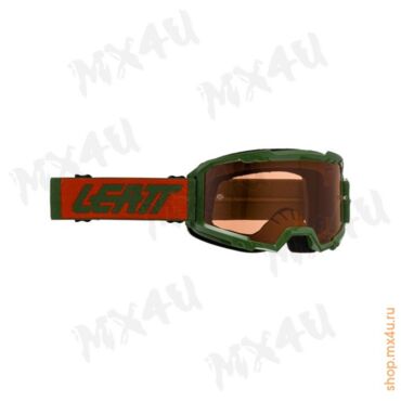 Очки для мотокросса Vizion 2.5 Orange 60 VLT - Зеленый - миниатюра 2