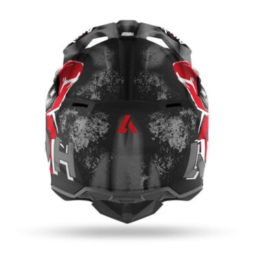 Airoh Мотошлем WRAAP YOUTH ALIEN RED Matt - миниатюра 2