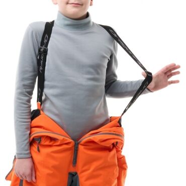Dragonfly Зимний утепленный комбинезон Gravity Teenager Grey - Orange 2025 - миниатюра 16