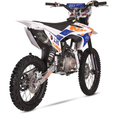 Питбайк KAYO BIG MINI K125EM 19 16 TT 26 (механ. сцепл., эл. стартер) - миниатюра 4
