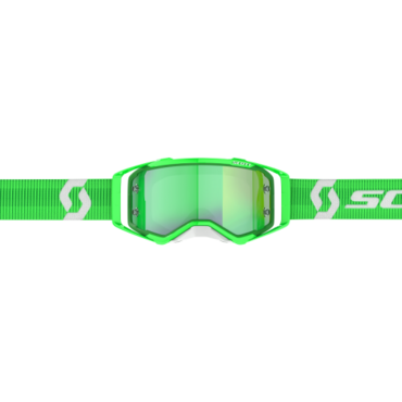 Scott Очки Prospect green white green chrome works - миниатюра 3