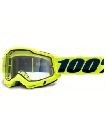 100% Очки Accuri 2 Enduro Goggle Dual Lens Yellow Clear