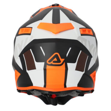 Acerbis Шлем кроссовый X TRACK 22 06 Orange Fluo Black - миниатюра 2