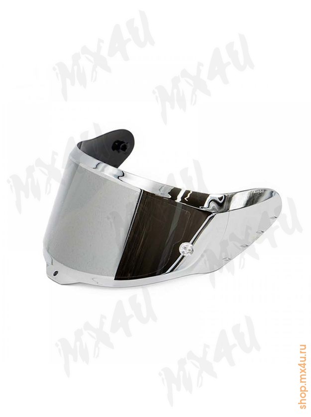 Визор для шлема GP 800 FIM Silver Mirrored - фото 1