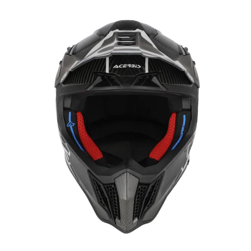 Acerbis Шлем Airstrike C 22 06 Black White - фото 13
