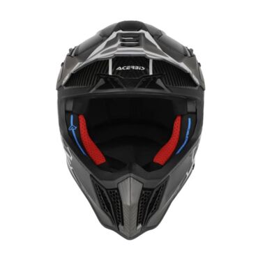 Acerbis Шлем Airstrike C 22 06 Black White - миниатюра 13